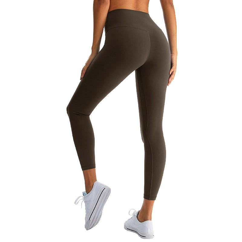 High Waist Yoga Leggings Women Seamless Bare-Skin Feel Butt-Lifting Quick-Dry Compression Workout Pants