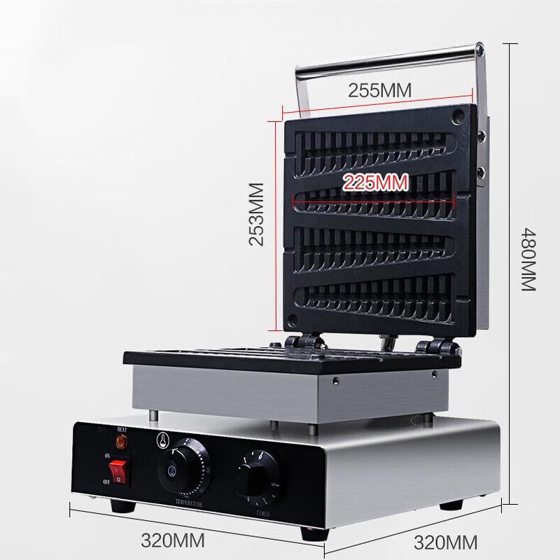 Электрическая вафельница ZISIZ в форме дерева