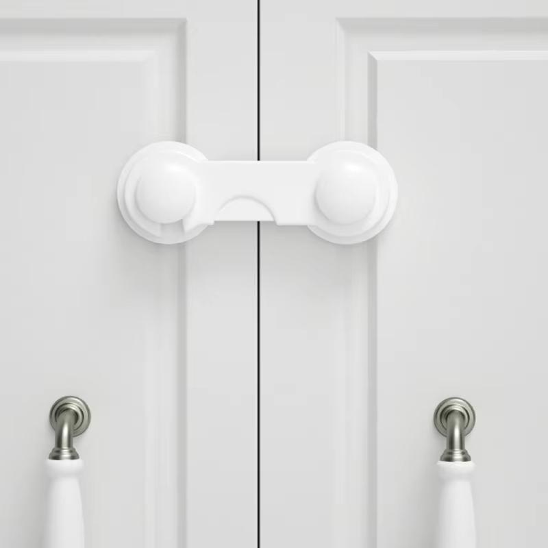 4/6/10 STÜCKE Babysicherheitsschloss Schrankschloss Zimmerschloss Schubladenschloss Klemmschutz Klappschloss Sicherheitsschutzprodukt