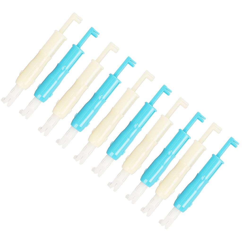10PCS Automatic Needle Threader Plastic Sewing Needle Inserter Household Threading Tools