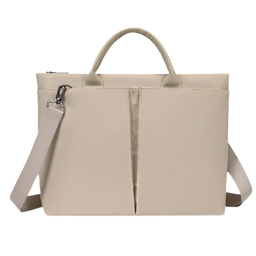 

Shoulder Strap Laptop Handbag with Handle Notebook Sleeve Bag Portable Laptop Bags Office Use хакі