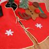 Tree Skirt Decor 100cm Round Cover Christmas for Year