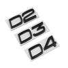 3D ABS Auto-Buchstabenlogo D2 D3 D4 D5 D6 D7 Aufkleber für S40 S60 S80 S90 XC40 XC60 XC90 Zubehör