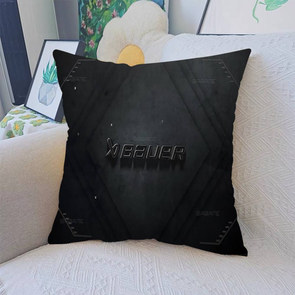 B-Bauer Hockey Maple Design Cushion Cover Happy Autumn Harvest Decor Holiday Decorati Pillow Cover