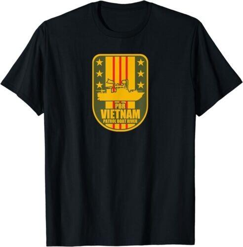 NEW LIMITED PBR Vietnam Patrol Boat River Patch T-Shirt S