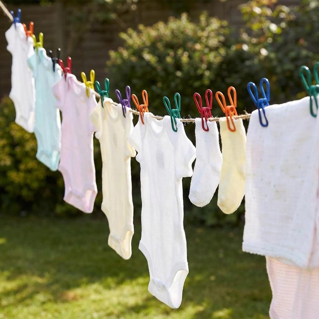 10 шт. цветных металлических прищепок, многоцелевых и прочных. 16x10см, для Стирки, Поделок, Фотографий United States