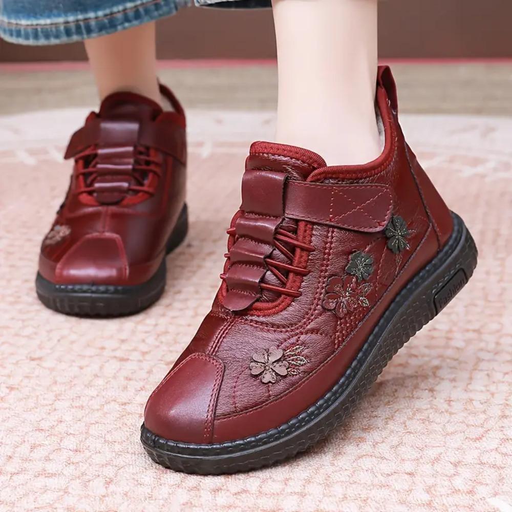 Cotton Boots Women's Winter Warm Women's Shoes Lightweight Winter Cotton Shoes Women's Flat Soft Cotton Shoes Women's Shoes