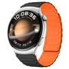 Silikon Uhrenarmband für Huawei Watch 4/4 Pro/GT 4 46mm Magnetisches Armband