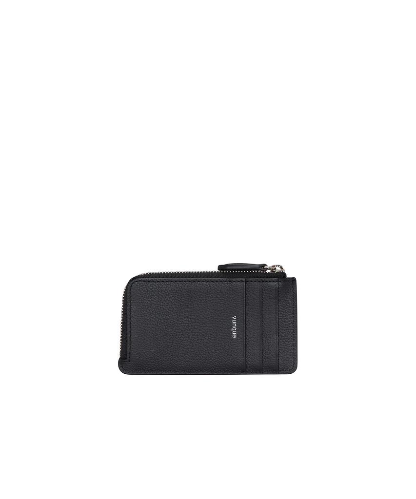 Vunque Magpie Zipper Card Wallet Black
