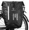 Waterproof Black Bike Bag For Wheel Up Rack 27L