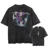 2026 Summer Fushiguro Toji Printed T Shirt Anime Jujutsu Kaisen Tshirt Men Women Casual Loose Tshirts Washed Cotton Tee Male