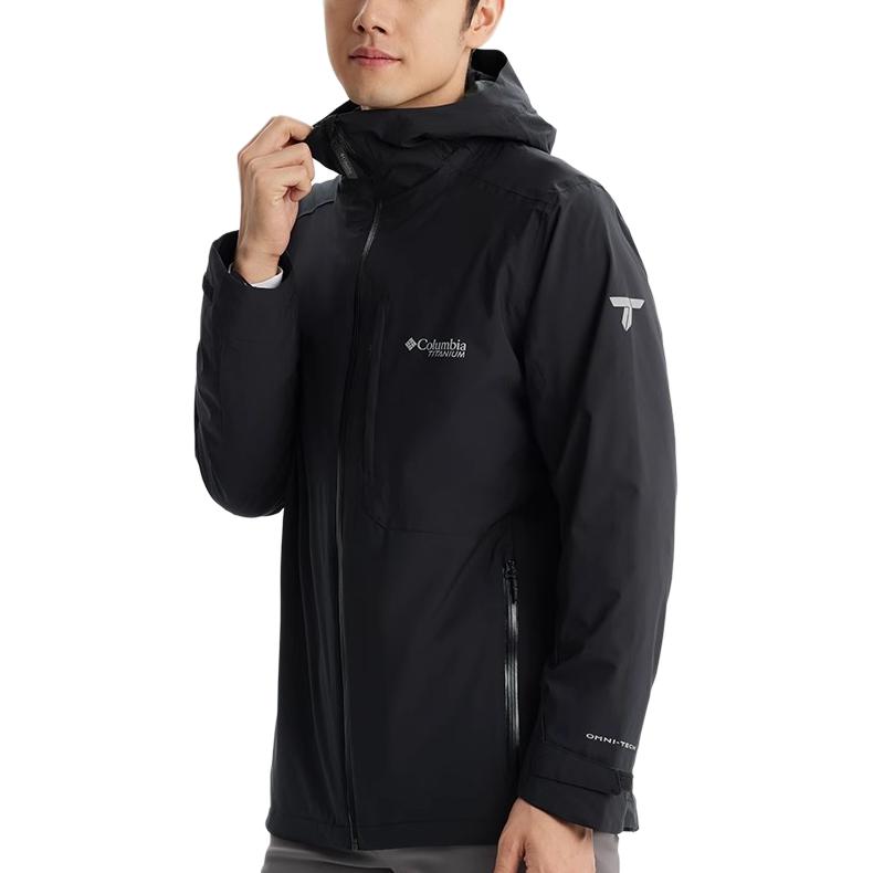 Columbia TITANIUM Windbreaker Jacket Men's Black WE2426-010