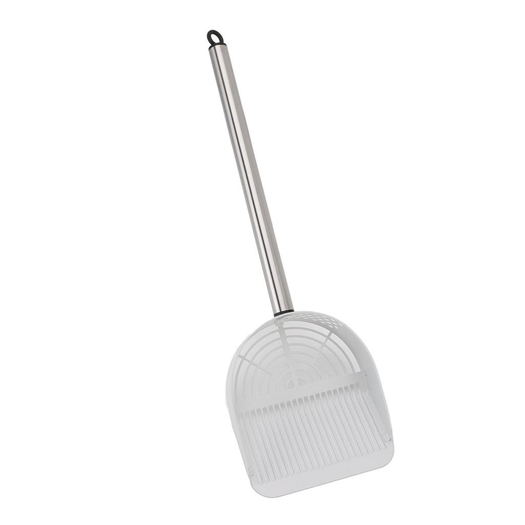 Cat Litter Scoop Stainless Steel Handle Half Round Shovel Pet Sand Sifter Poop Scooper for Beaches Pet Cat Litter Boxes