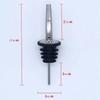 Stainless Steel Wine Pour Wine Bar Cocktail Shaker Fancy Shaker Mouth Wine Bottle Stopper Drain Bottle Stopper