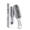 Japanese SH Plating Hair Comb: Portable Anti-static Comb for Wet & Dry Use, Straightening, Volumizing, and Scalp Cleaning.