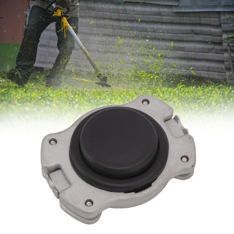 Universal Trimmer Head 0.5in Hole Diameter Aluminium High Accuracy String Trimmer Head With 2 Lines For Replacement