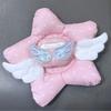 Thicken Star Wings Tabletop Decoration Photography Props Korean Angle Wings Star Shape Insulated Coaster Cute Polka Dot Cup Mat