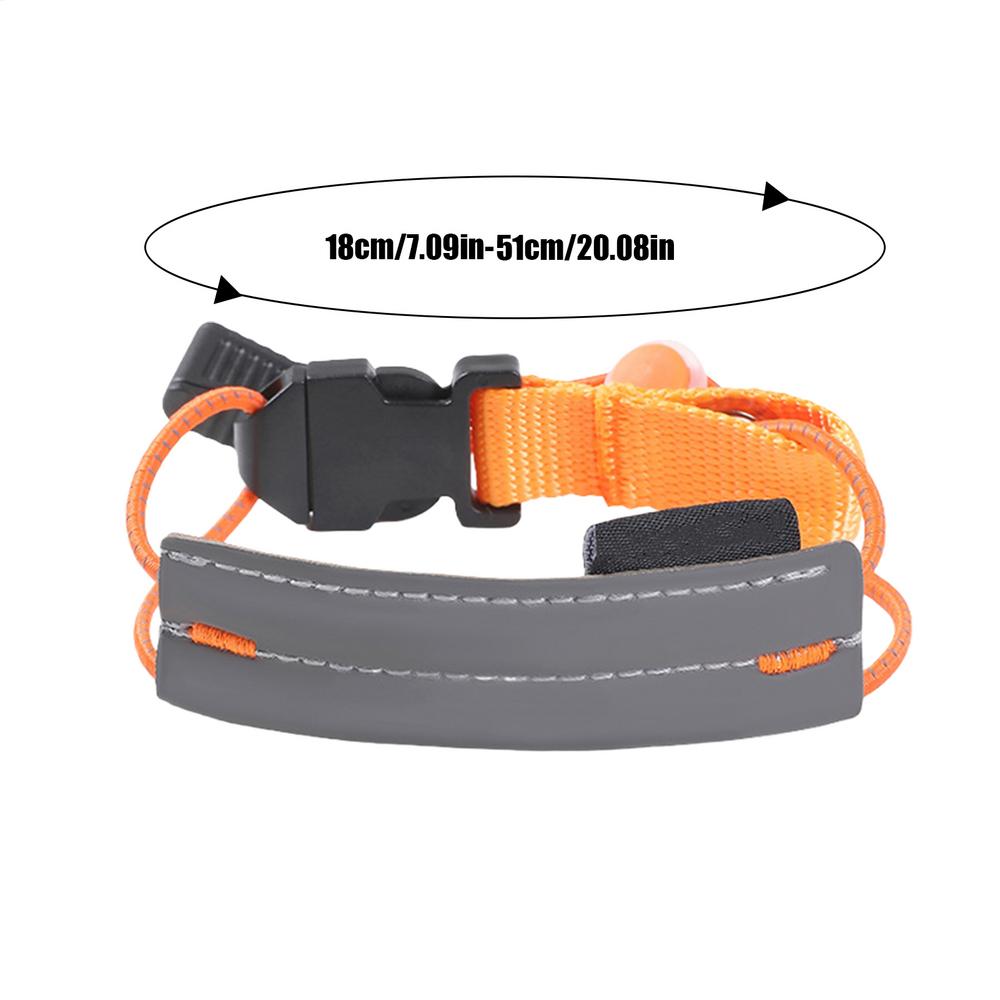 

Reflective Strap Leg Band Reflective Tape Straps For Clothing Adjustable Night Walking Accessories For Running Jogging Outdoor помаранчевий