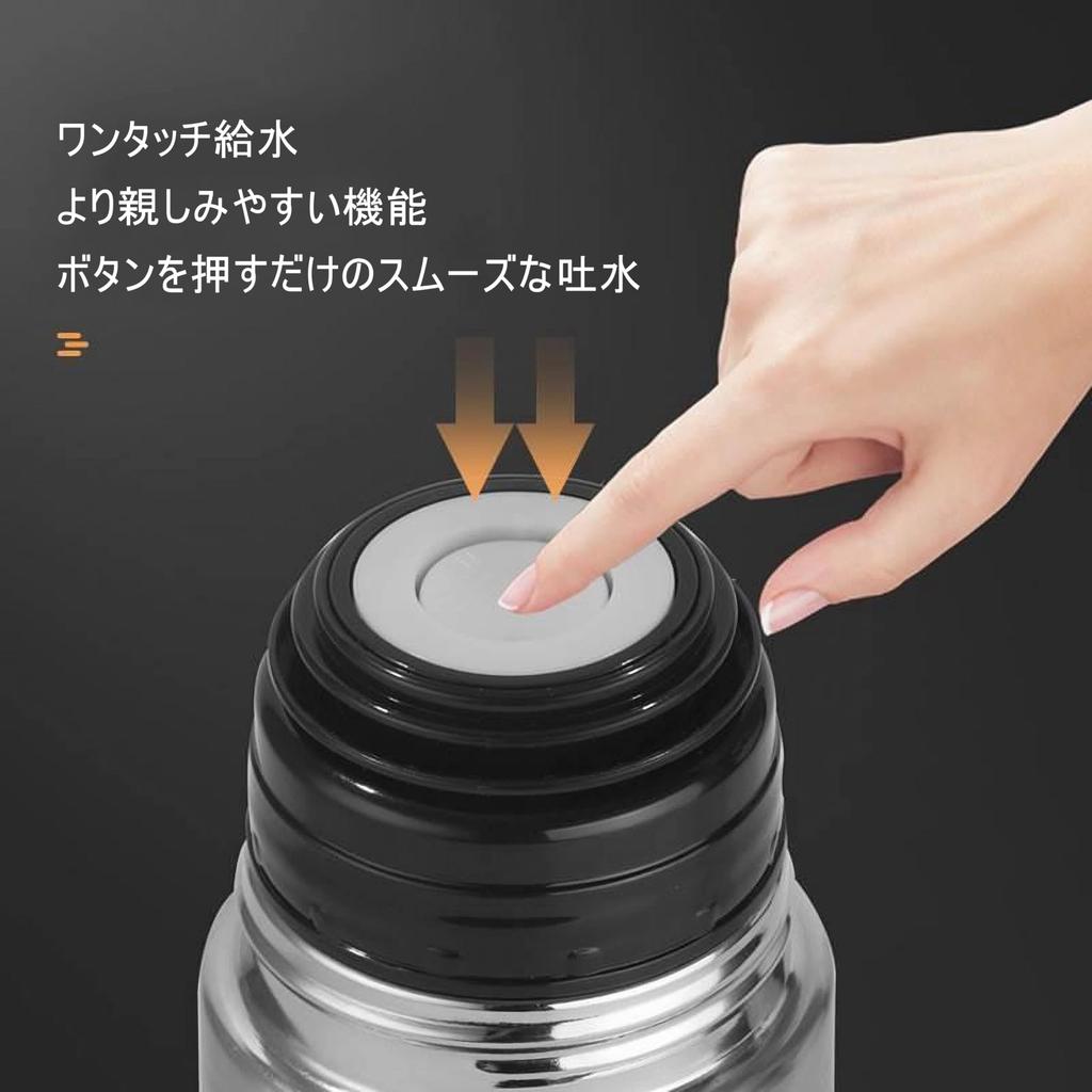 High Quality Stainless MYEEDA Water Bottle 1 Liter Stainless Steel Bottle Thermos 500ml Cold Bottle Large Capacity Water Bottle Mug Bottle 1000ml