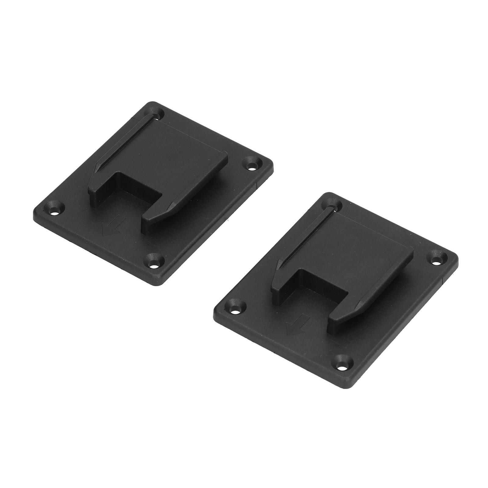 

2 шт. держатель инструмента крепление для хранения аккумулятора фиксирующая пряжка с монтажными отверстиями для Milwaukee M18 18V