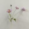 Artificial Pink Iceland Poppy Vase Decoration for Home or Living Room