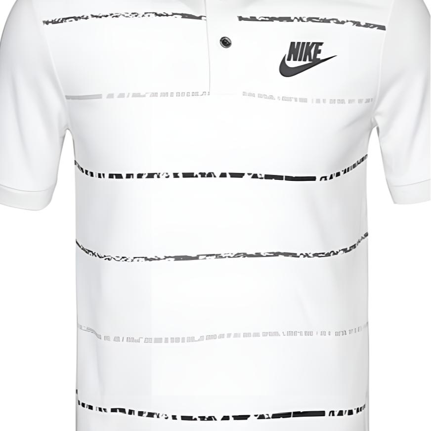 New Nike Polo Shirts Men's White 833884-100