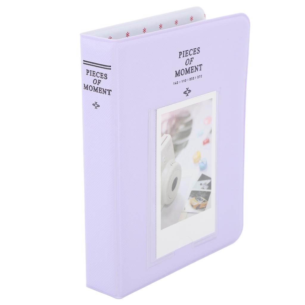 64 Cepli Fotoğraf Albümü Taşınabilir 3in PU Deri Kart Ciltli Fotoğraf Albümü Mini 12 11 9 için Yeşil