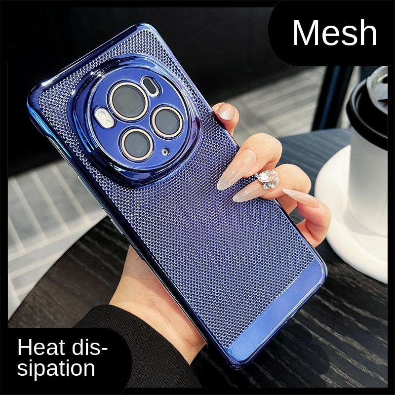 For Huawei Honor Magic 6 Pro Case Hard PC Luxury Plating Gold Slim Heat Dissipation Protective Back Cover Case For Magic 6 5 Pro
