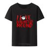 Sematary I Love Haunted Mound T Shirt Horror Halloween Graphic Shirt Men Women Short Sleeve Vintage Casual Streetwear Tops