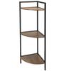 Metal Corner Shelf with 3 Shelves 76