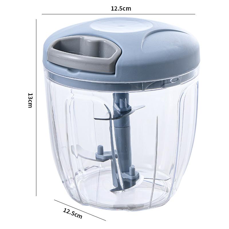 Manual Garlic Press Crusher Masher Chopper for Baby Food Puree Kitchen Tool Easy to Use and Clean