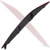 Left Rear Bumper Reflector Light 1034342-00-C Compatible with Tesla Model X 2016-2023 (1034342-00-C Left)