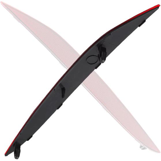 Left Rear Bumper Reflector Light 1034342-00-C Compatible with Tesla Model X 2016-2023 (1034342-00-C Left)