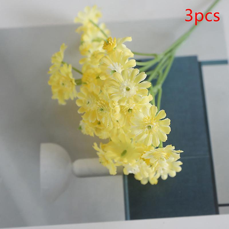 

35 см Искусственная ромашка в деревенском стиле Маленькая свежая домашняя мягкая декорация Искусственный цветок DIY Флористический букет Подходящие материалы