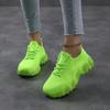 Women Mesh Breathable Casual Sneakers Lace-up White Shoes Ladies Platform Sneakers Female Shoes oversized  Zapatos