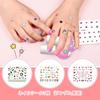 Nail Cute Nail Color and Makeup Perfect for Birthdays and or As a Gift for Girls 0 Children's Polish, Peel-off, Water-soluble, Kids' Set, Christmas,