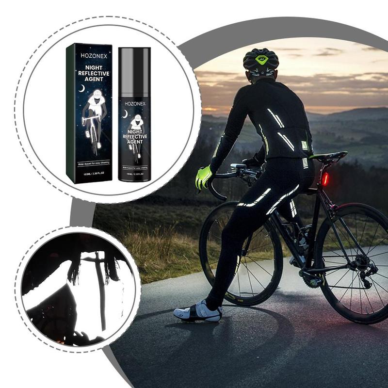 Reflective Night Spray Paint For Night Riding Glow-in-The-Dark Bright Spray Luminous Warning Signs Fluorescent Night Spray