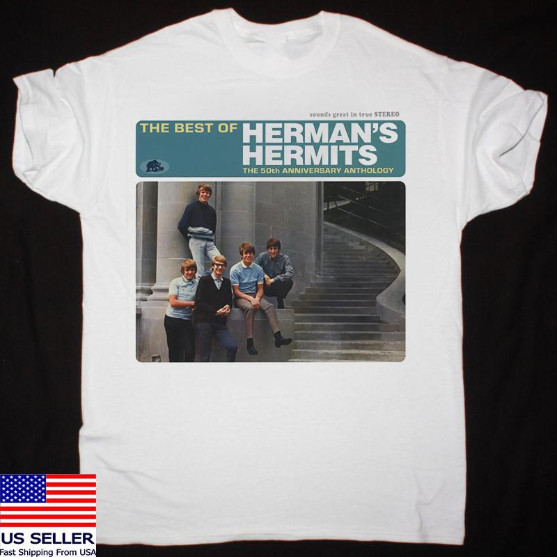 

The Best Of Herman s Hermits Band 50th Anniversary T Shirt Size S-5XL TT1135 Unisex T-Shirt XXXL