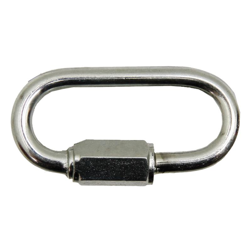 Ogniwo Skręcane Ze Stali Ocynkowanej Łącznik Fi 10 Mm 4602105 X 5 Sztuk