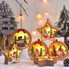 LED Luminous Christmas Decoration DIY Crafts Christmas Tree Ornament  Holiday