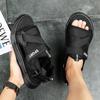 WTEMPO Anti Slip Sandals Men's Dual Purpose Thick Sole Heighten Comfortable Versatile Anti Odor Soft Sole Sports Beach Shoes Dropshipping Wholesale