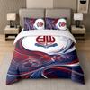 3Pcs Bedding SetBolton Wanderers FC Soft Bed Sheet and Two Pillowcases Home Bedroom Decor