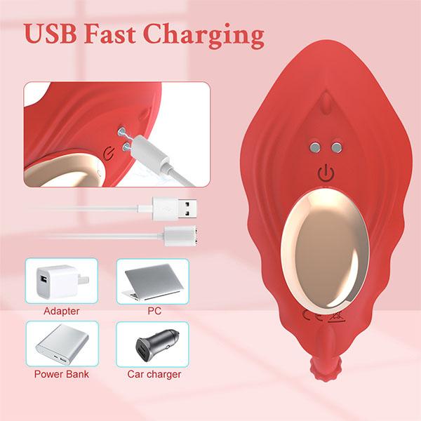 Wearable Panty Vibrator App&Remote Control Vibrating Eggs,G Spot Butterfly Clitoral 10 Powerful Vibration Modes Stimulation Sex Toys for Women