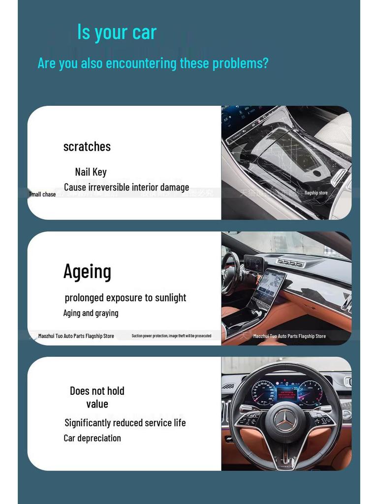 5th Gen Chery Tiggo 8 Gear Shift Button Protection Film for 26 Models