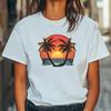 Palm Tree Graphic Unisex T Shirt Unisex Unisex Trendy Tee Tropical Casual T Shirt