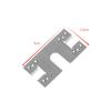 20Pcs Solar Panel Grounding Clip Washer Spacer 28X50Mm Photovoltaic Conductive Sheet Puncture Gasket