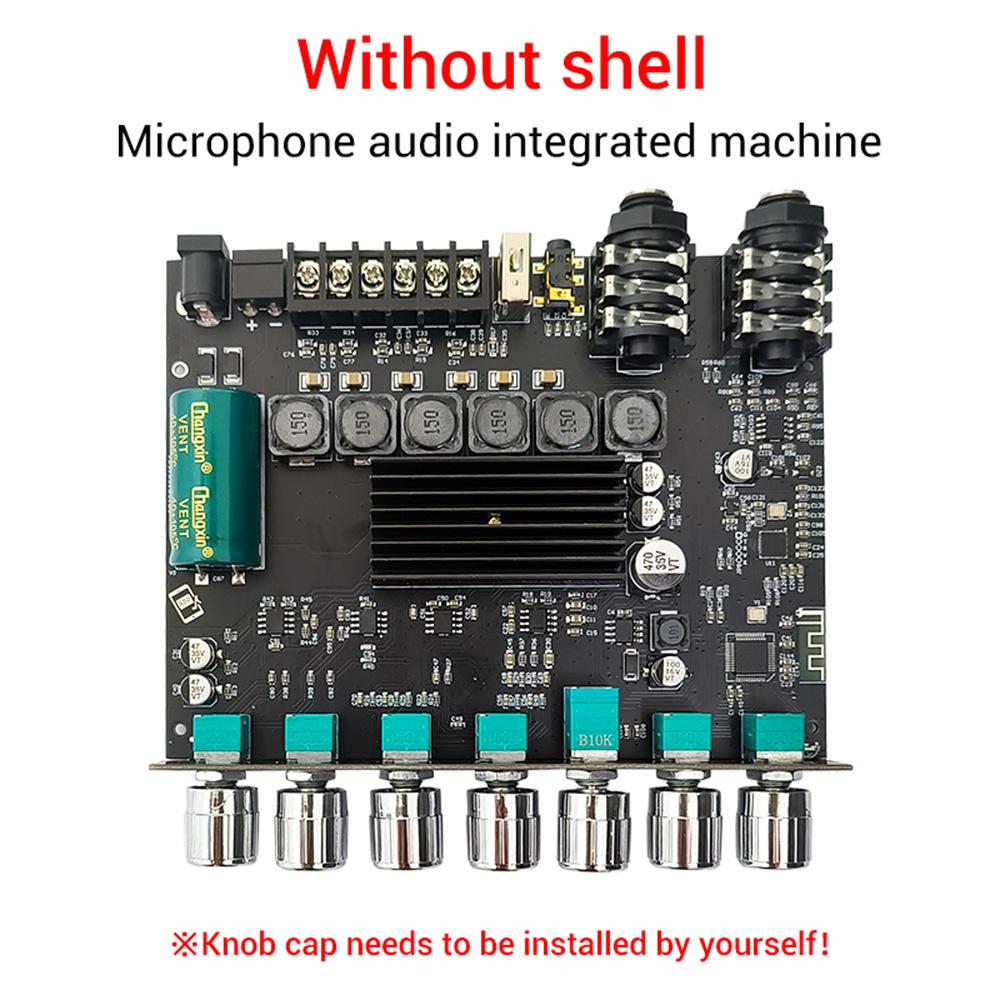 

ZK-AM100 High Power Amplifier Board For KTV Speakers audio HiFi Stereo Bluetooth Amplifier Module 2.1 channel AMP 50W*2+100W
