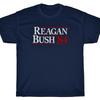 REAGAN BUSH 1984 "Vintage Look" T-shirt The Gipper GOP maga