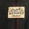 HERMES Chester coat black Men's Used