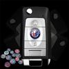 2pcs 20pcs /Set 11mm 14mm 15mm for Car Key Emblem Stickers Compatible with Giulietta Giulia F1 Stelvio Volante GT